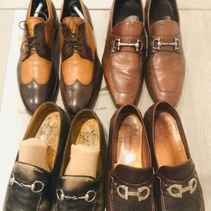 One pair of Men’s Canali dress shoes size 11